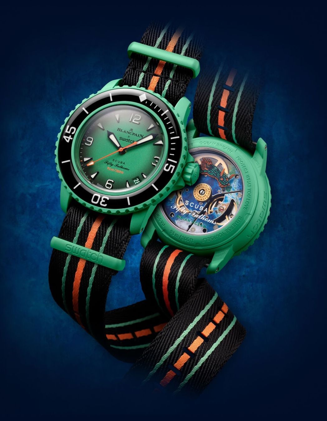 Blancpain Neueste Swatch Uhren Armband Original Blancpain X Swatch