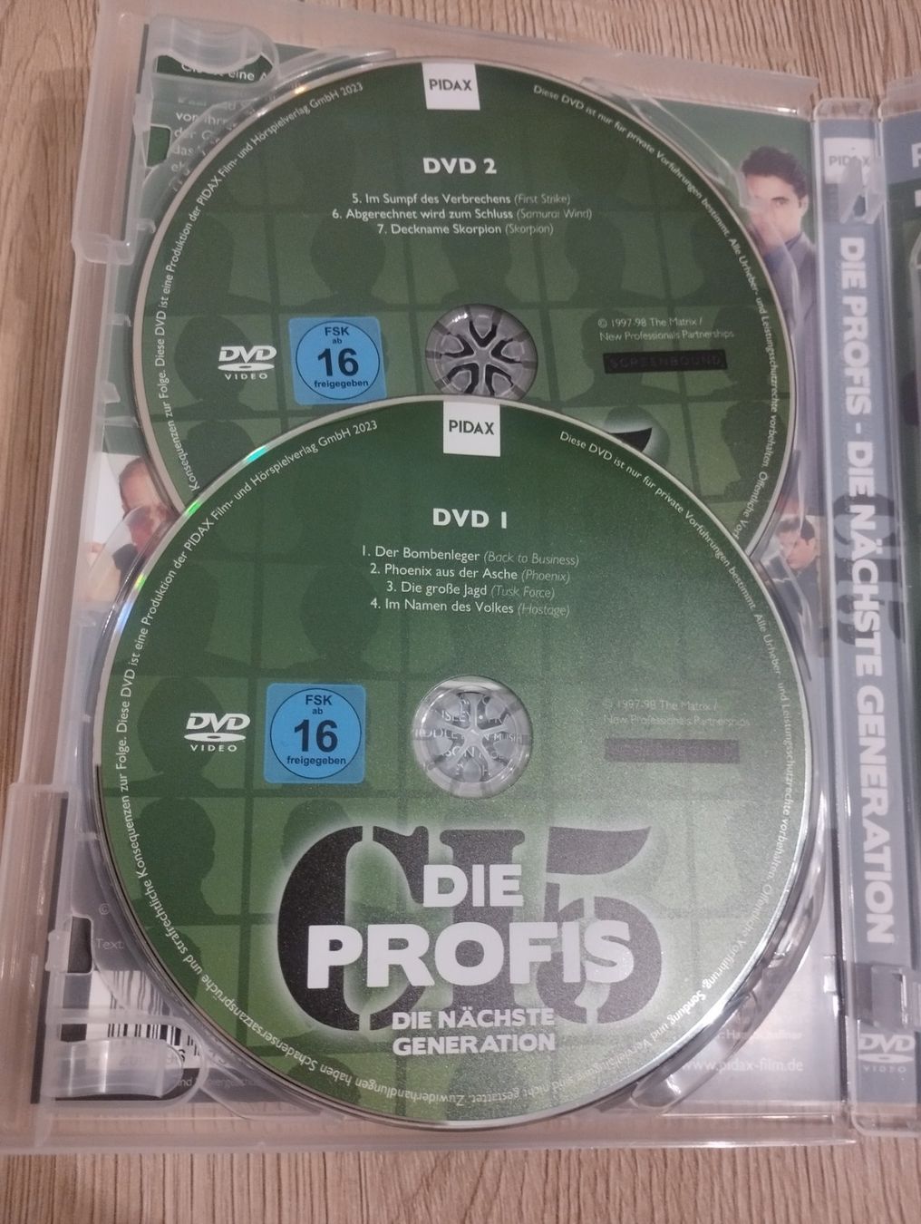 Tous les DVDs: Die Profis CI5 Die Nächste Generation – Neuf (Voir description) à Steffisburg par AutoFiat 3