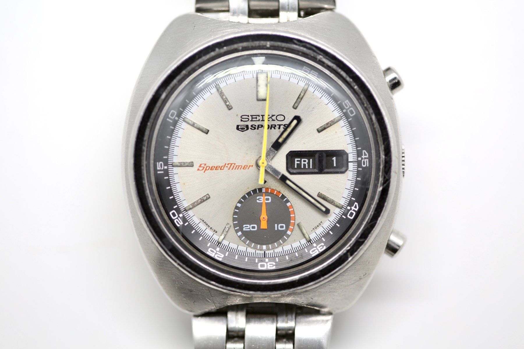 Seiko Orologi: Seiko Speed-Timer Vintage Chronograph – Usato da Reinach BL venduto da Han-Numismatik