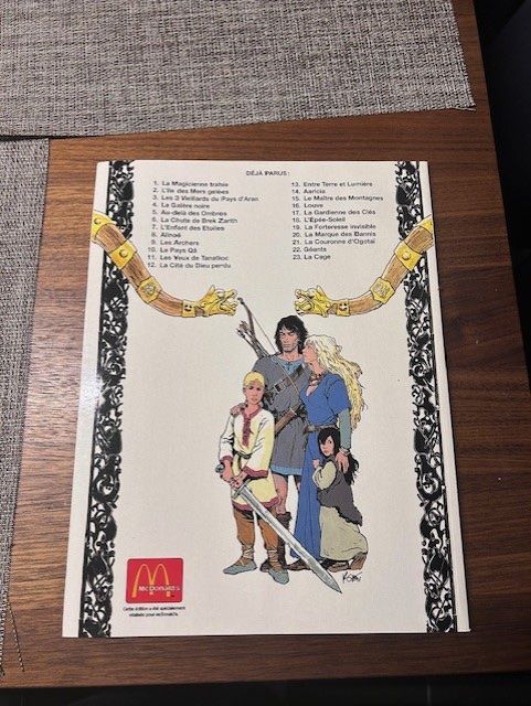 Fumetti: BD Thorgal Les Archers Edition pour McDonalds – Usato da Farvagny-le-Grand venduto da OlivierFurrer 1
