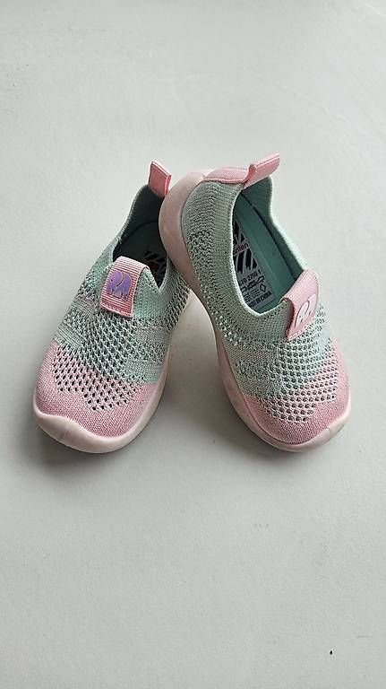 Elefanten Schuhe für Mädchen: Schuh "Elefanten" türkis/rosa Gr.21 – Gebraucht aus Strengelbach von Ciinci