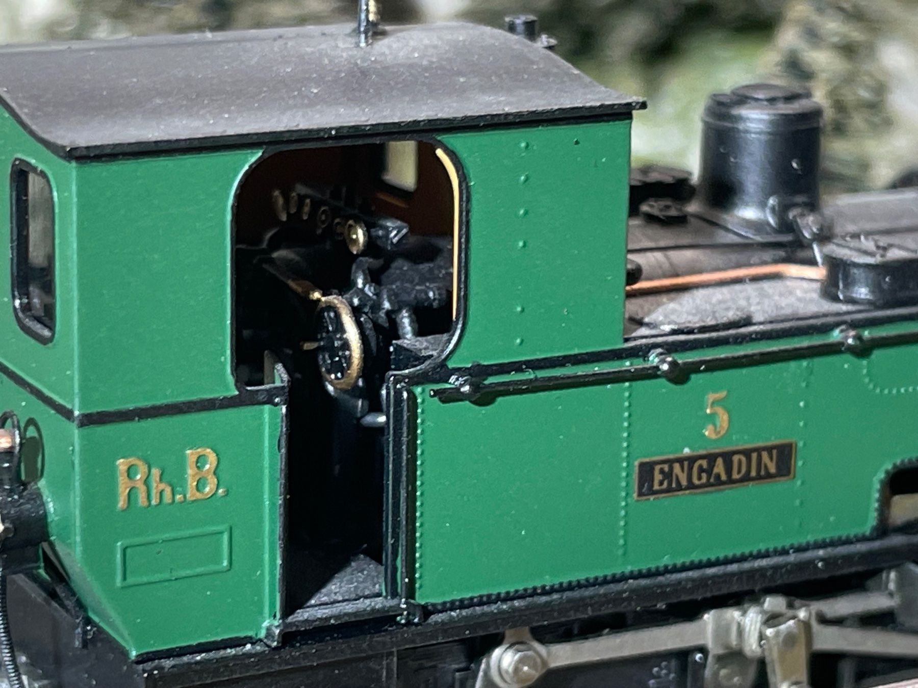 Ferro-suisse Modellini di ferrovie: Ferro Suisse, Engadin Nr. 5, selten !!! – Usato da Krummenau venduto da ferrotech 2