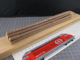 Ladegut Holzstämme