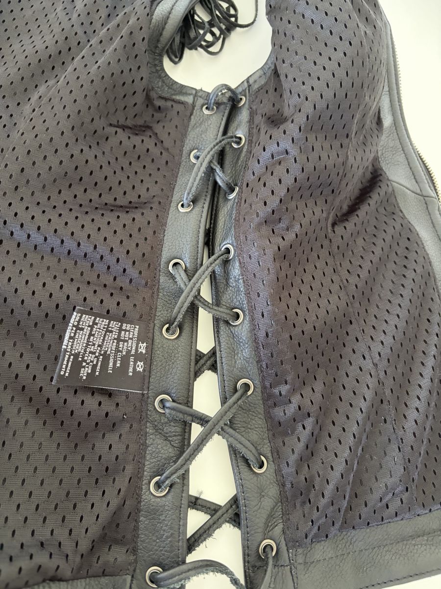 Harley-Davidson Gilet & Giacche senza maniche: Harley Davidson Lederweste – Nuovo (secondo la descrizione) da Triboltingen venduto da Sunshine073 7