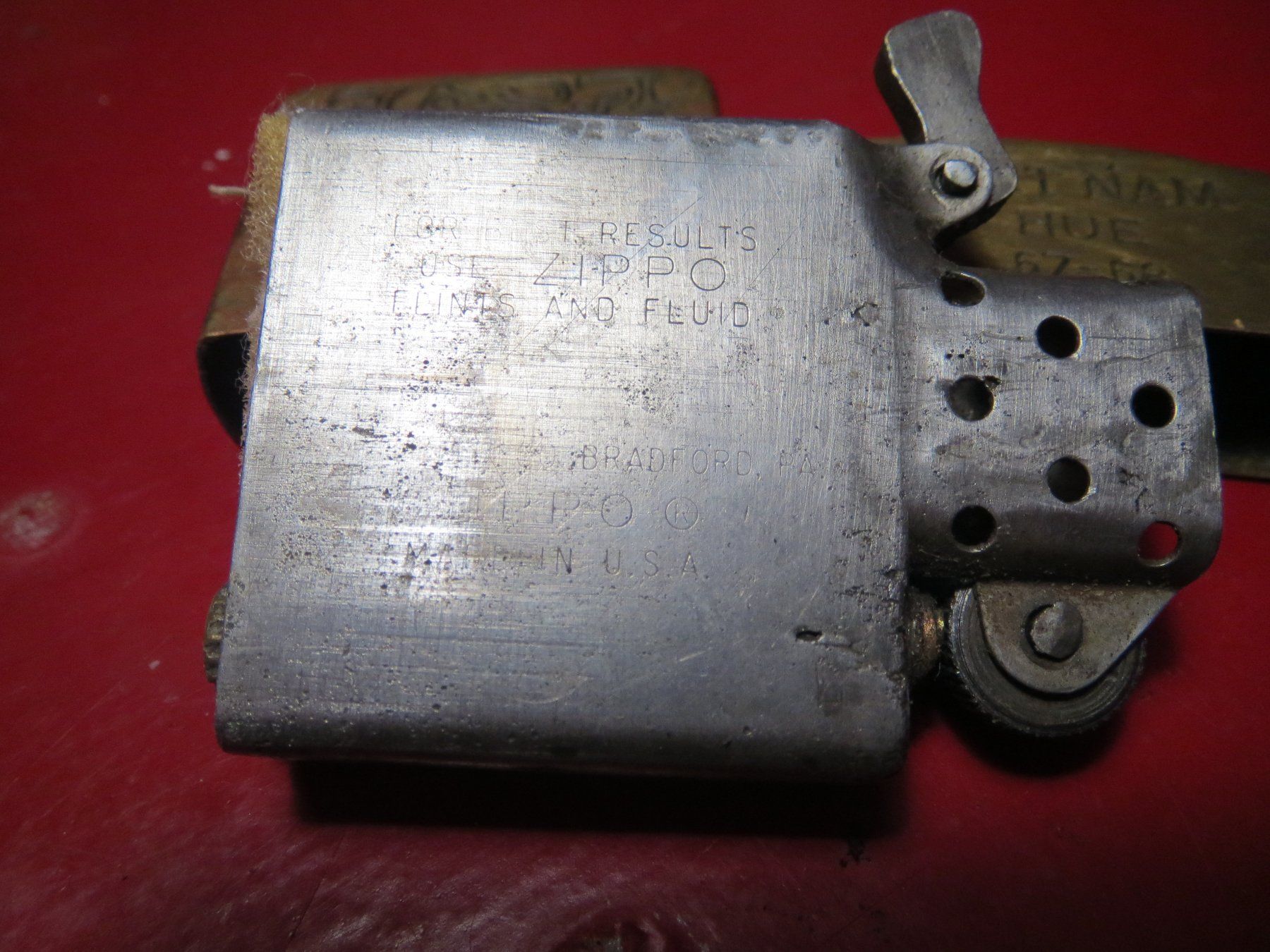Zippo Accendini: Vietnam Zippo Hue 67-68 – Usato da Gonten venduto da mars223 4