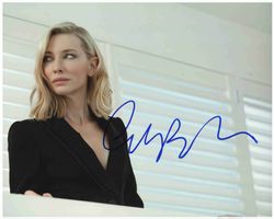 CATE BLANCHETT - handsigniertes Grossfoto (20x25cm) mit COA