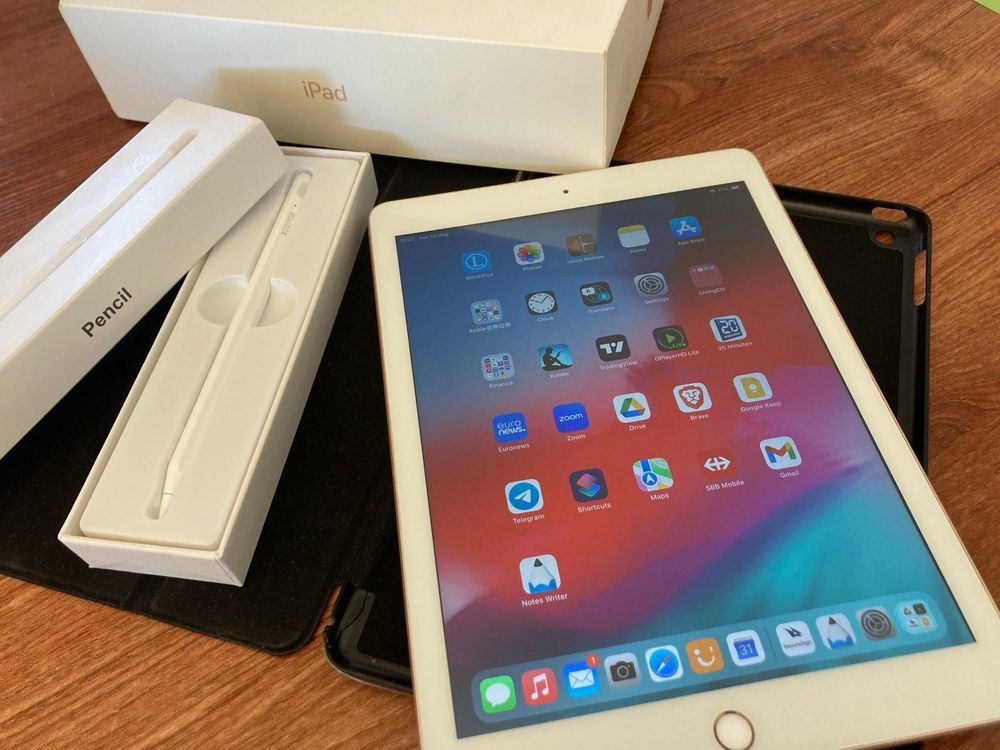 ipad 6 mit 32GB, Farbe Gold, Model A1893 | Kaufen auf Ricardo