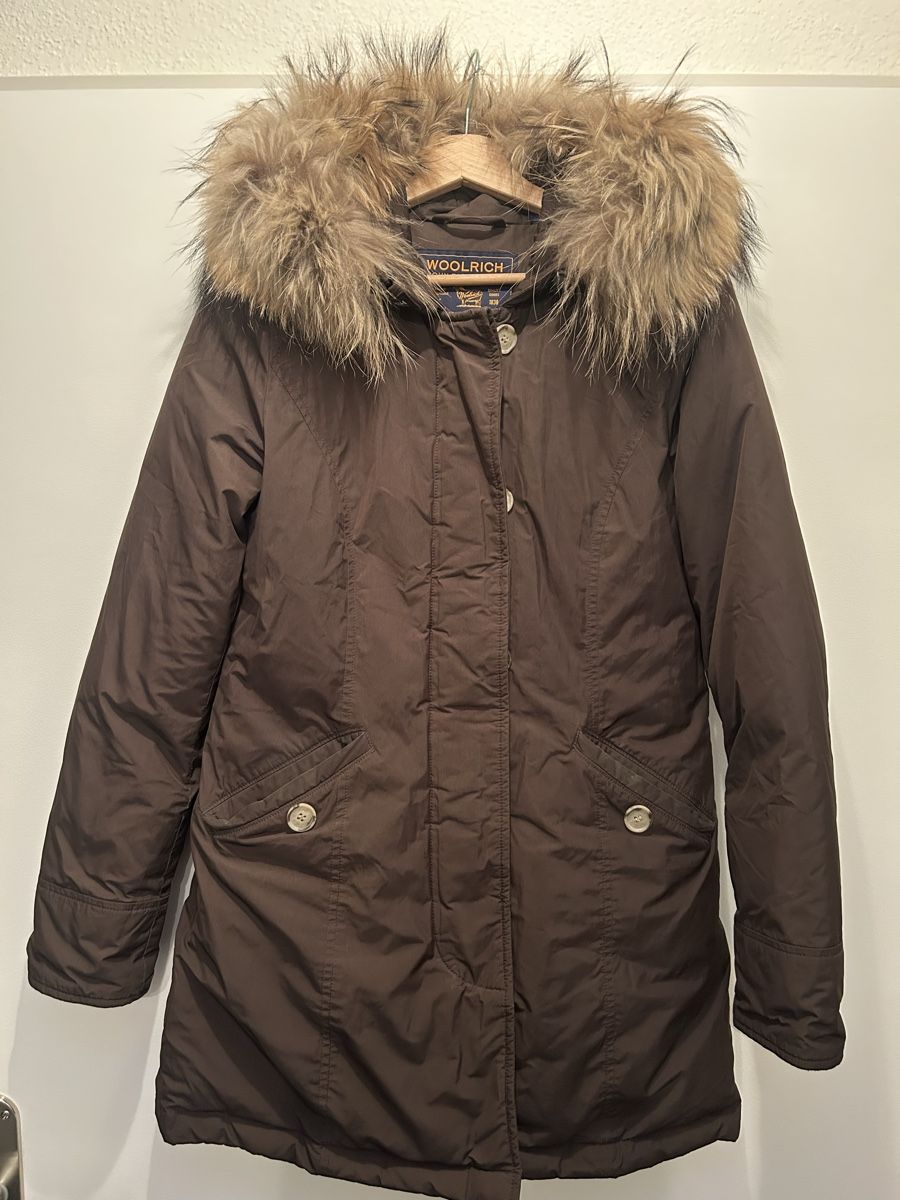 Woolrich Giacche: Woolrich Parka braun – Usato da Schwarzenbach SG venduto da spa_28pd