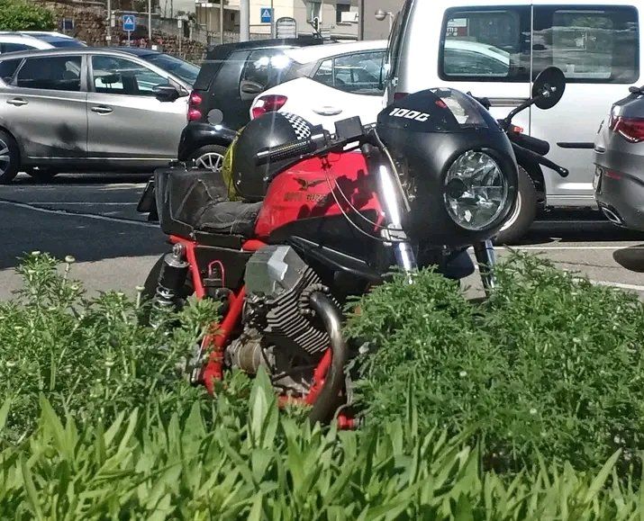 Moto Guzzi Strada: GUZZI cafe racer – Usato da muzzano venduto da Sera72 1