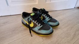 Nike Dunk Low Gr.37.5 Neon grün blau Top!