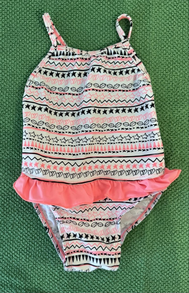 Costumi da bagno & Bikini: Badekleider Set Grösse 80 mit Hut – Usato da Horgen venduto da ButterflyH0102 4