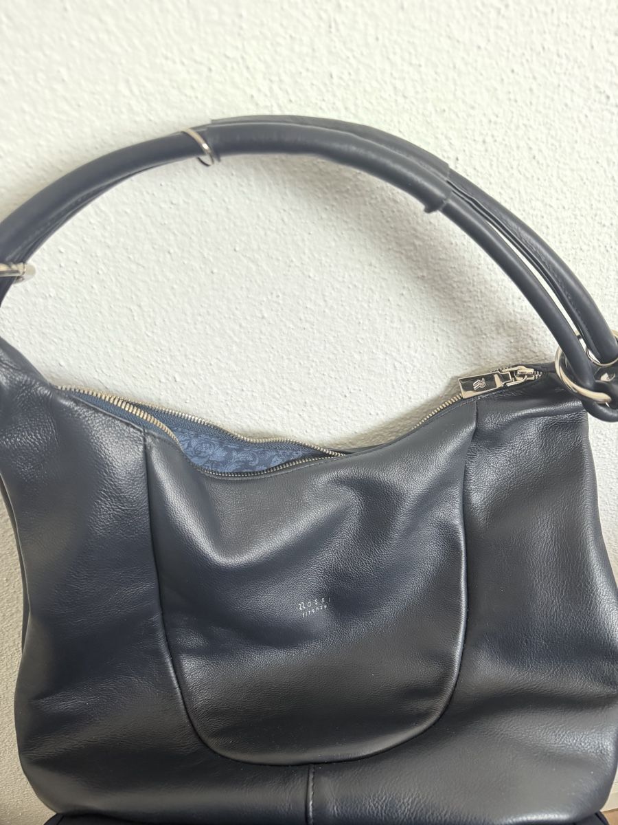 Borse da donna: Rossi Firenze Schultertasche blau – Nuovo (secondo la descrizione) da Luzern venduto da Pool33 1