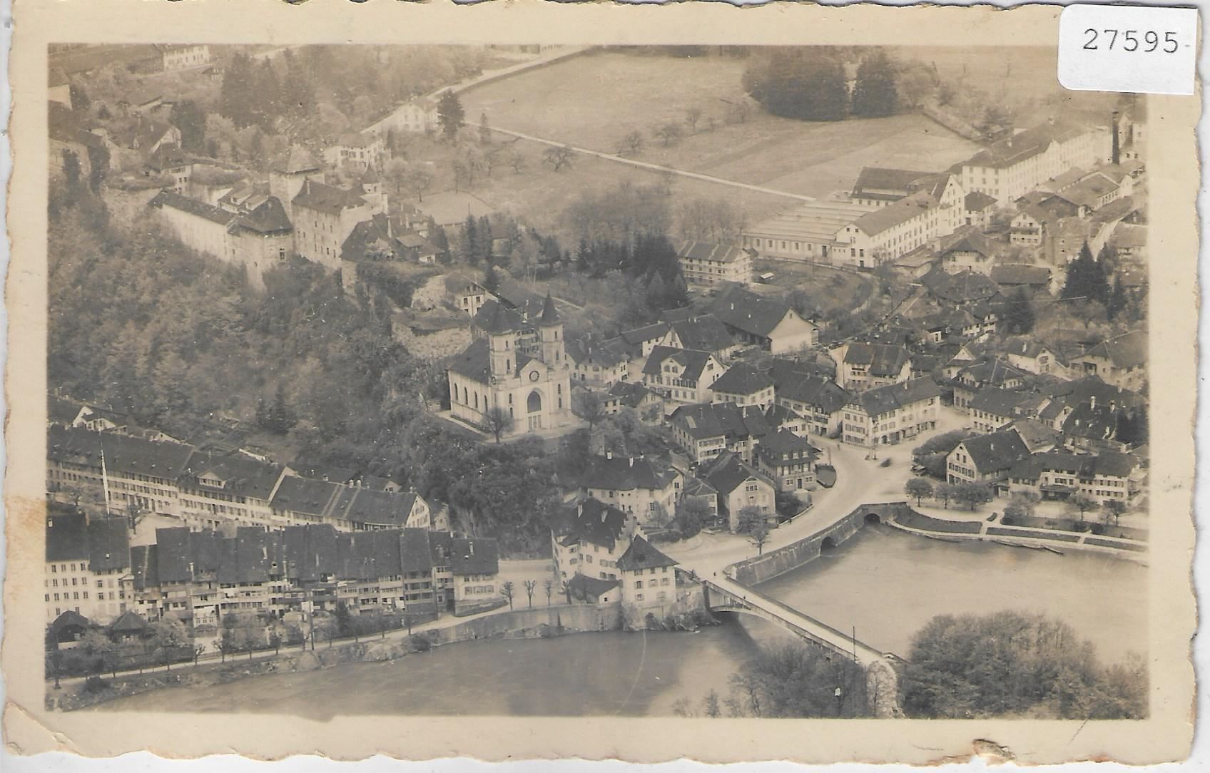 Cartoline postali: Aarburg von oben – Usato da Ettingen venduto da Kartenplanet