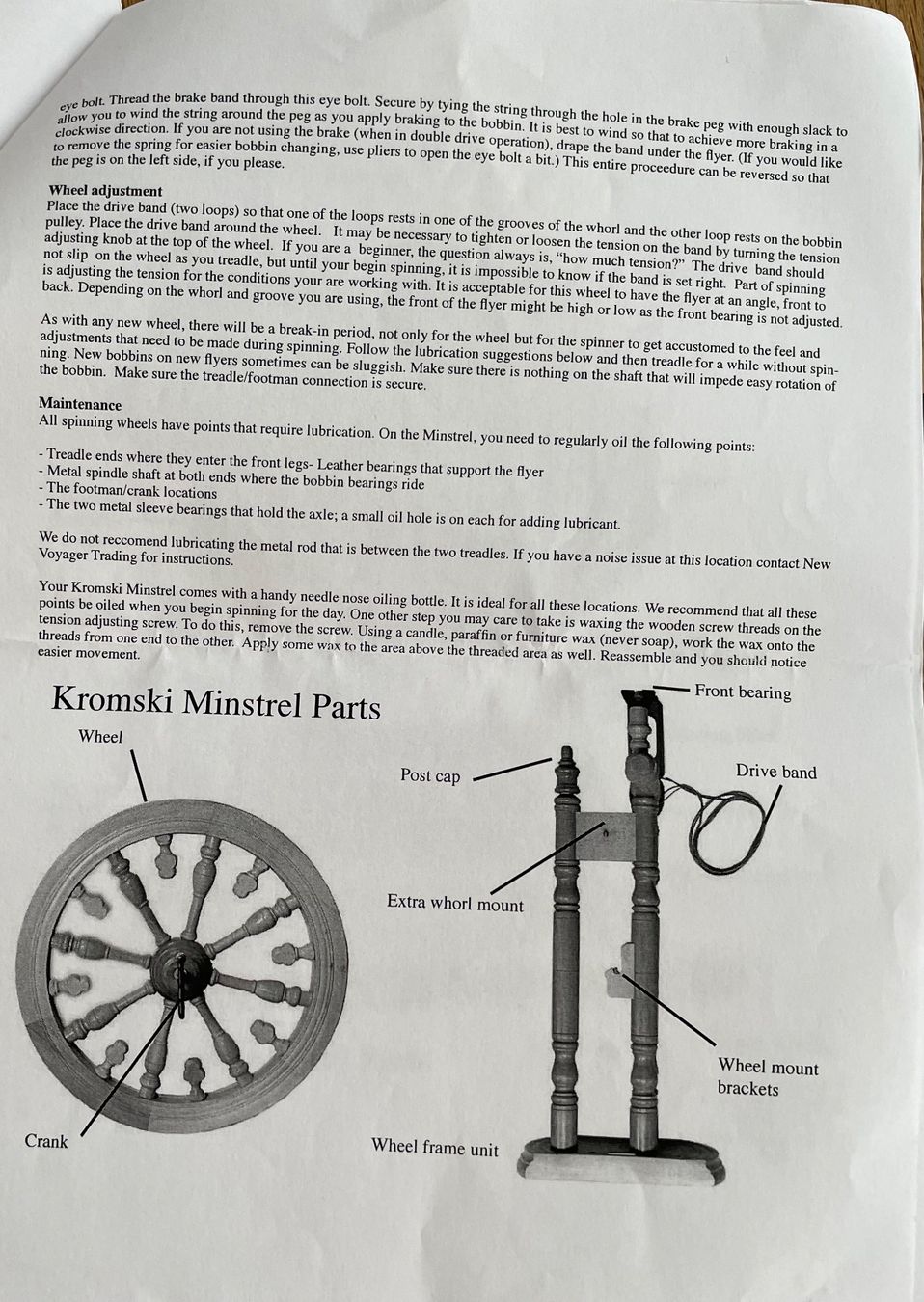 Spinnräder: Spinnrad – Gebraucht aus Berikon von  5