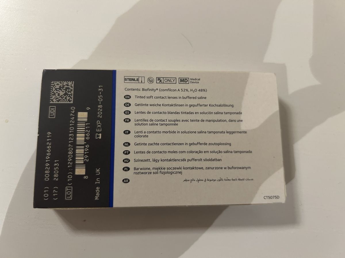 Lenti a contatto: Biofinity Monatslinsen 6x Stück, -3.00; Neu – Nuovo e nell'imballaggio originale da Zug venduto da jvd_j6gs 2