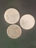 3 Gedenkmünzen 5 Franken Schweiz