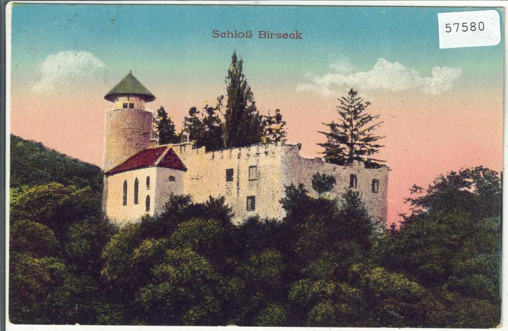 Cartoline postali: Schloss Birseck - Litho – Usato da Ettingen venduto da Kartenplanet