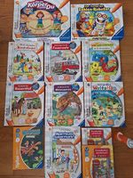 10 tiptoi Bücher + 2 Lernspiele + Stift