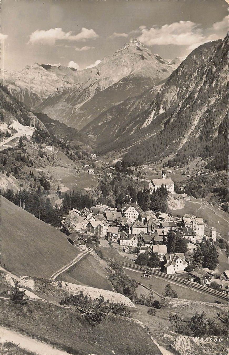 Ansichtskarten: Wessen – Gebraucht aus Biasca von Blenio71