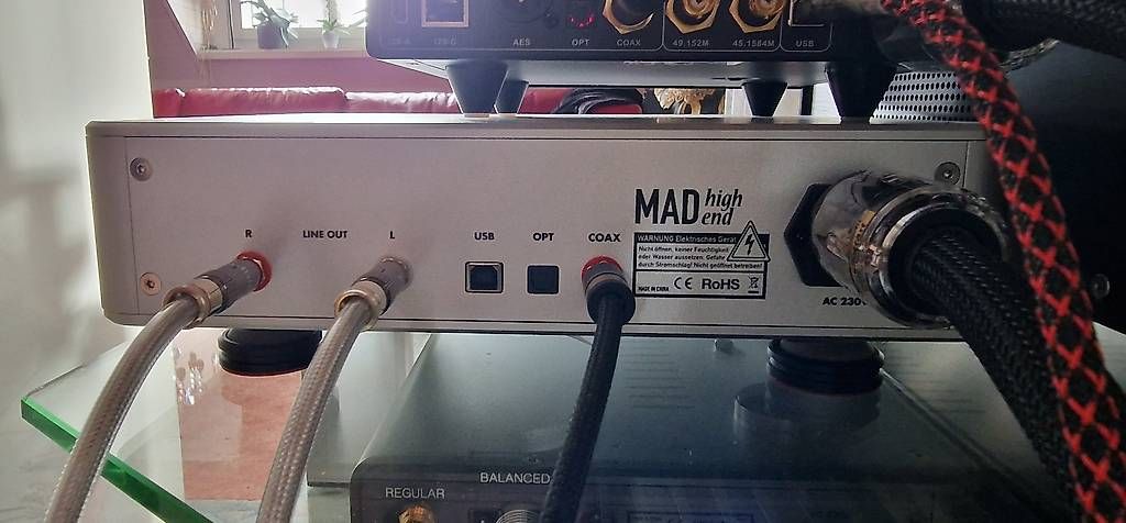 Konverter: pureMADness DAC mit 16x TDA1543 Chips – Gebraucht aus Ossingen von ruwifu 1