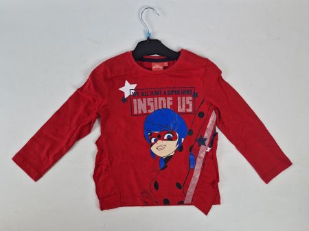 Miraculous Sweatshirt Rot für 6 Jährige