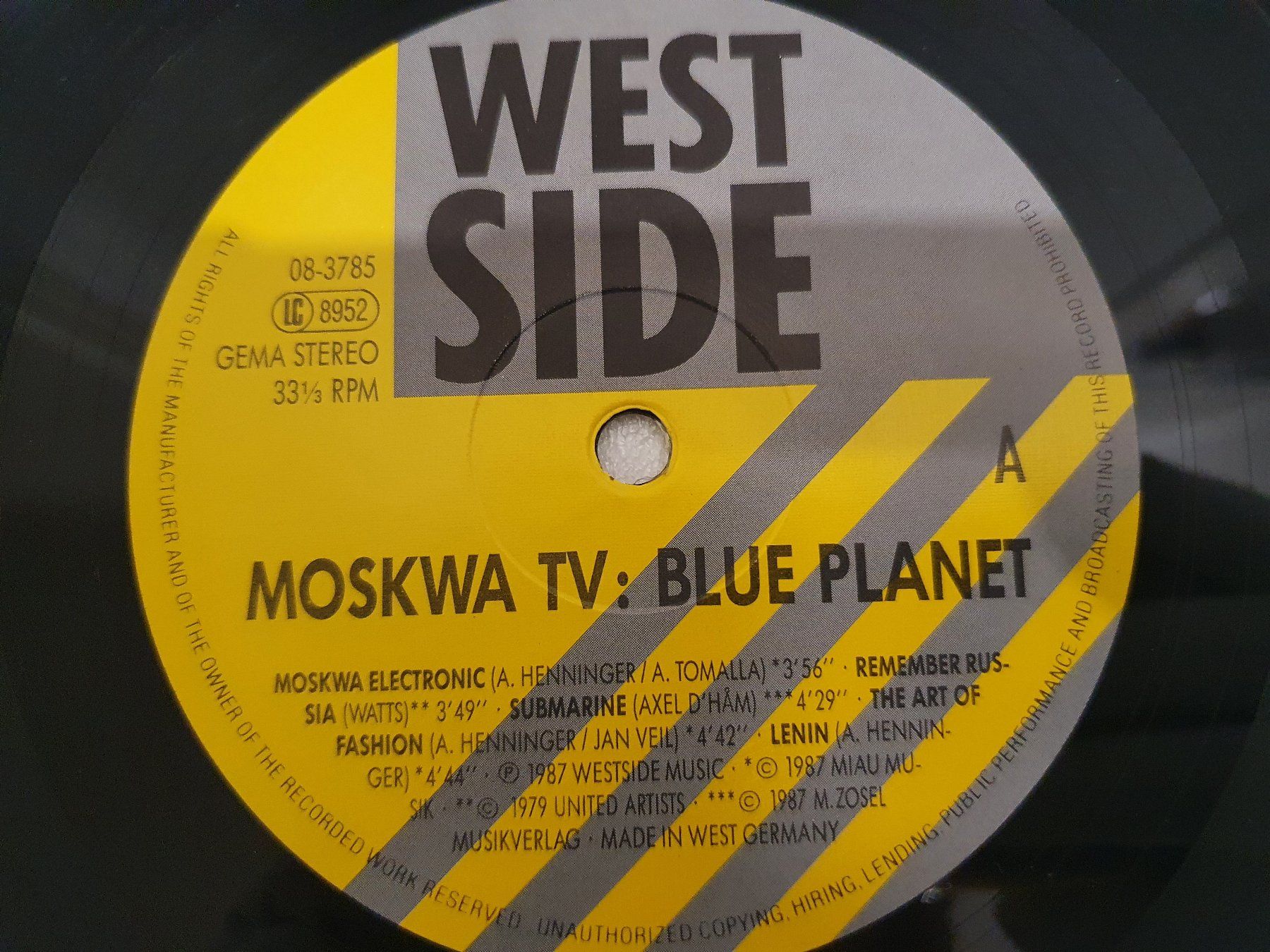 Schallplatten: Moskwa TV – Blue Planet – Gebraucht aus Uster von Vinyl-Leidenschaft 3