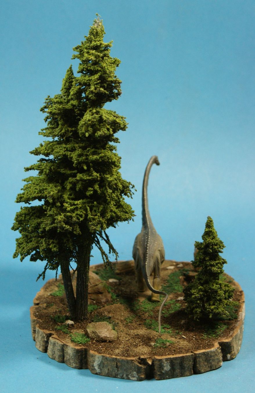 Figuren: Alamosaurus Diorama   1:144 (?) – Gebraucht aus Selzach von Ataraxus 3
