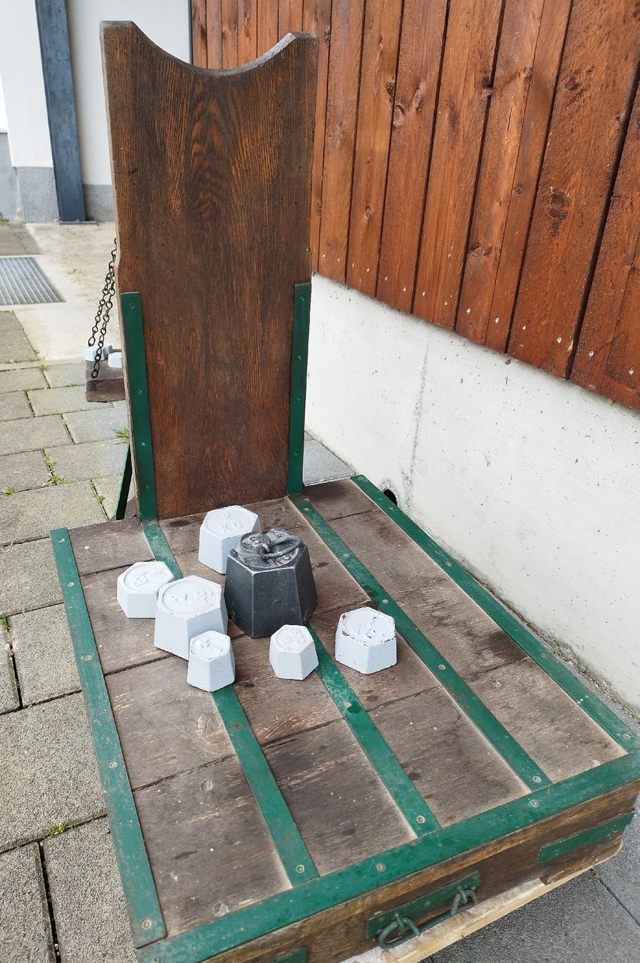 Bilance e pesi: Sack - oder Balkenwaage – Usato da neuenkirch venduto da Hubbi 4