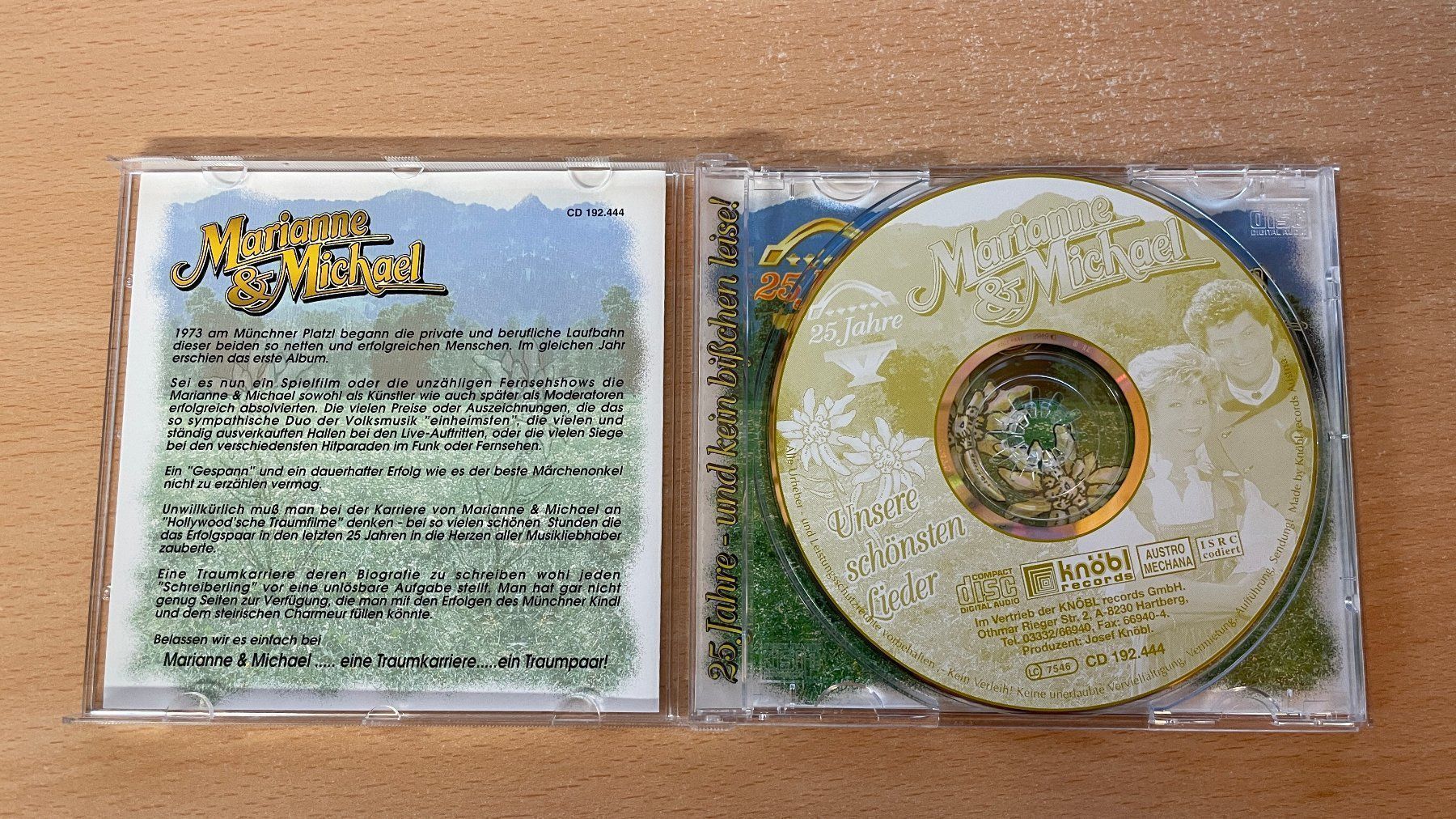 CD: Marianne & Michael - ok – Usato da Glattfelden venduto da cybermaxx 2