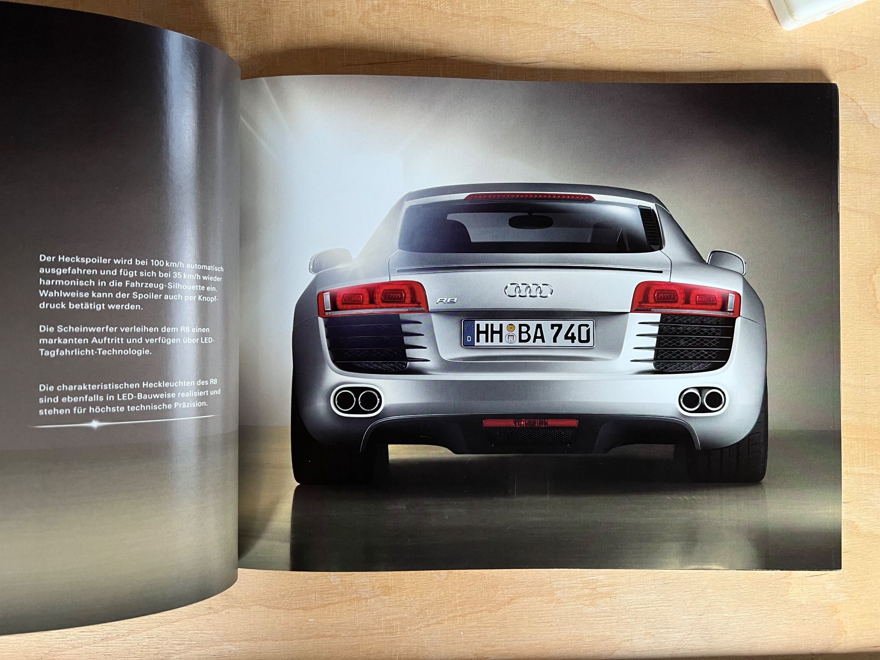 Audi Dokumente: Audi R8 Verkaufsprospekt 04/2007 – Neu (gemäss Beschreibung) aus Einsiedeln von Fippo331 5