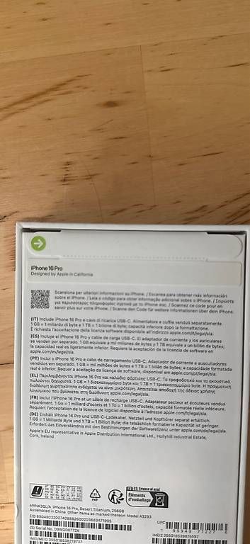 Handys / Smartphones: Apple iPhone 16 Pro 256 GB Desert Titanium New &  Sealed – Gebraucht aus Mont sur Rolle von Carole1012 4