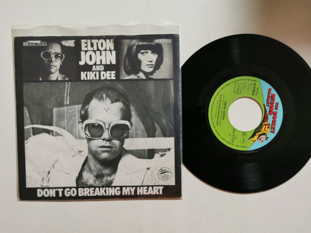 Elton John Kiki Dee Dont Go Breaking My Heart Kaufen Auf Ricardo