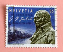 Nr.1356 GESTEMPELT 250. Geburtstag Johann Peter Hebel 2010