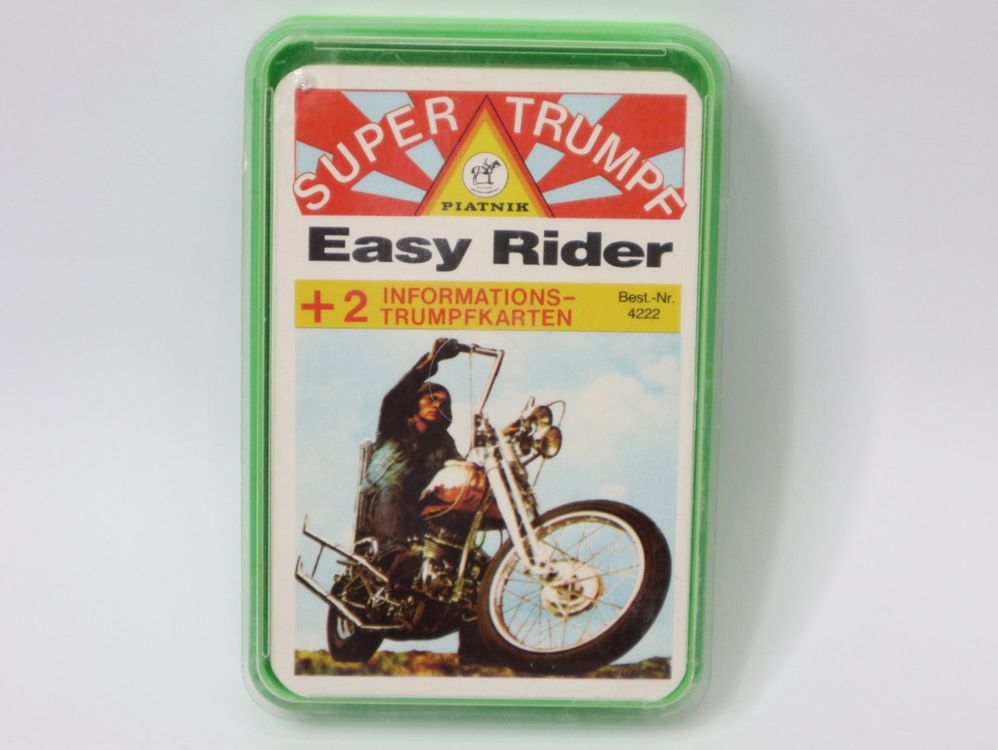 70's Quartett Easy Rider Harley Honda Maico BSA BMW Guzzi (Gebraucht ...