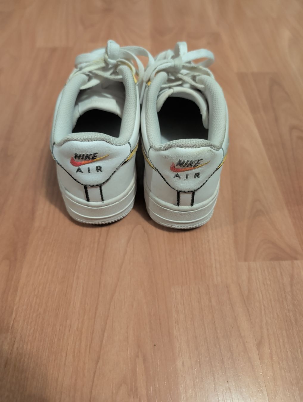 Nike Herrenschuhe: Handbemalte Nike Air Force 1 - Einzigartig und stylisch! – Gebraucht aus Lachen SZ von flo_nyj8 2