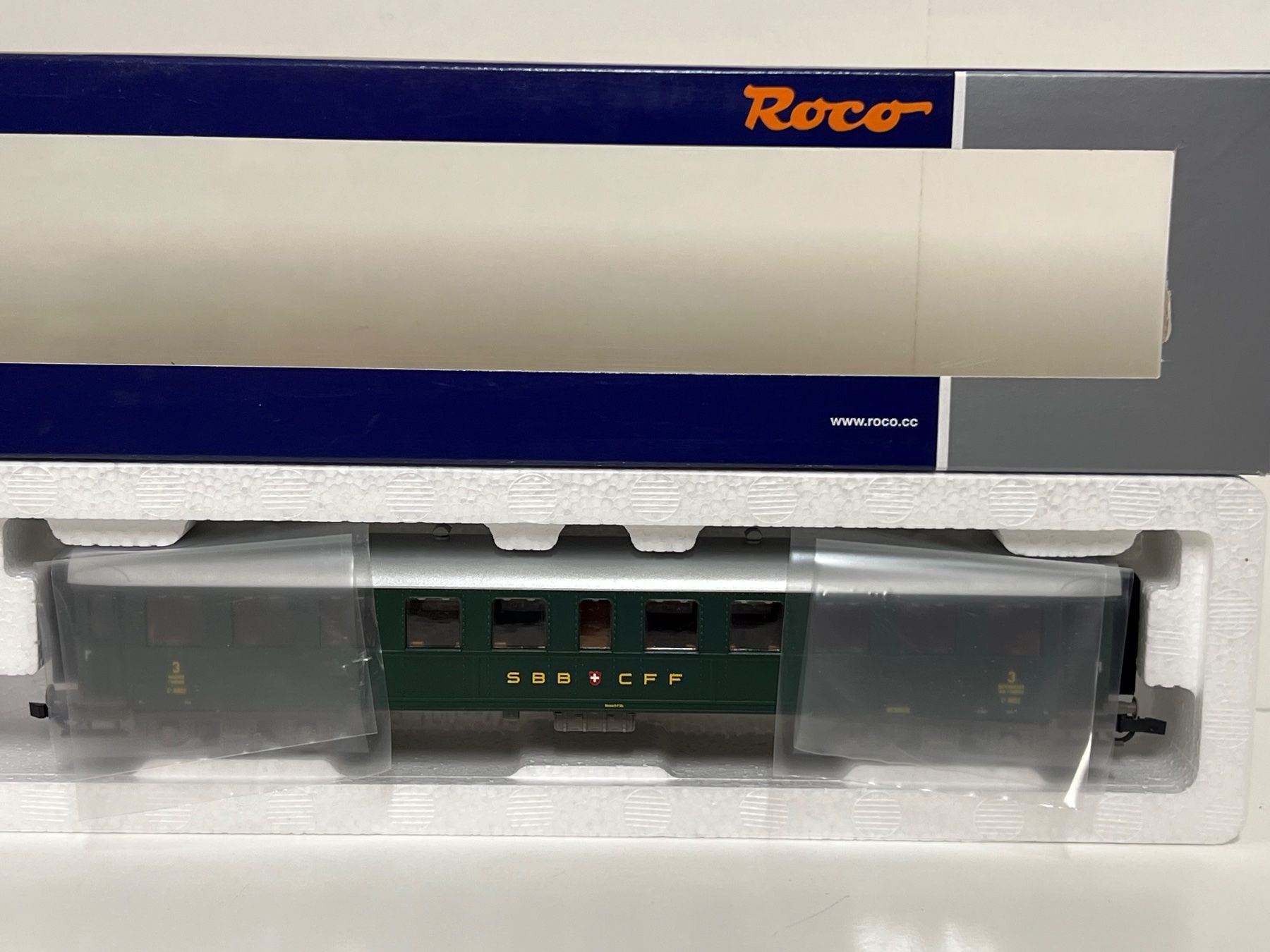 Roco Modellini di ferrovie: Roco 74528 C* 8802 3.Kl.  H0 DC – Nuovo e nell'imballaggio originale da Neuenhof venduto da ludovicco 1