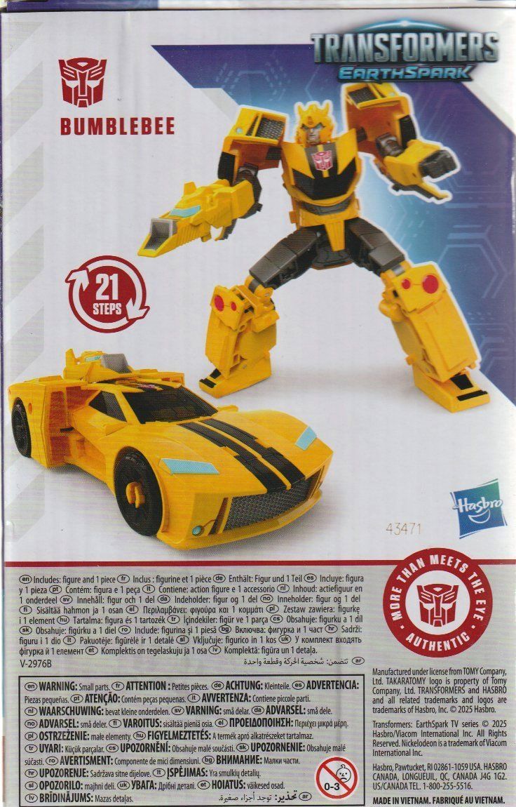 Hasbro Statuette: BUMBLEBEE 15 cm TRANSFORMERS ACTION FIGURE Earthspark – Nuovo e nell'imballaggio originale da Vezia venduto da Aquarius_Age 1