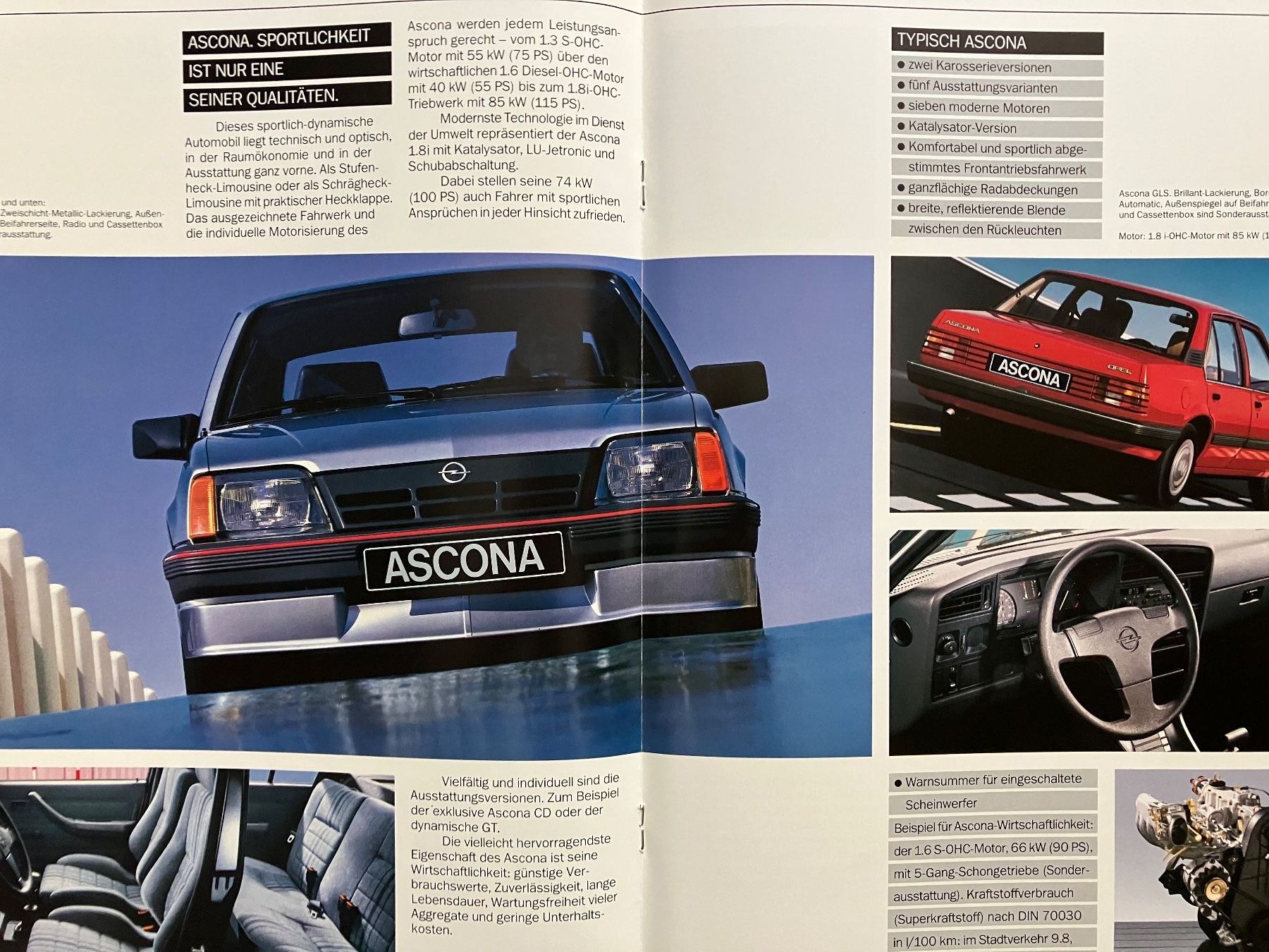 Opel Autos: Opel Modellprogramm  - Original Prospekt – Neu (gemäss Beschreibung) aus Malans GR von Chueche427 3