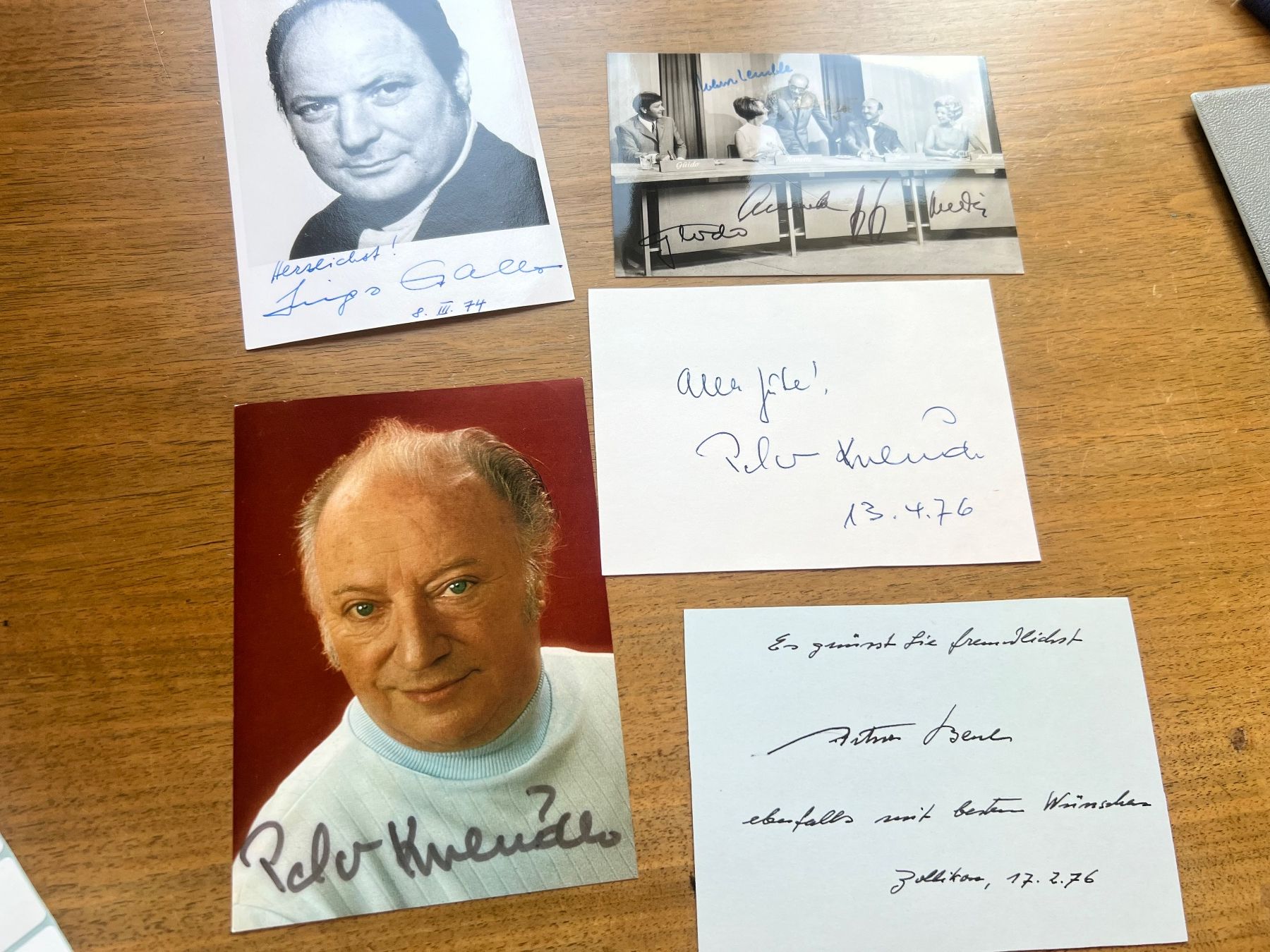 Autografi: Verschiedene Autogramme 260 – Usato da Glattfelden venduto da maa_qcj8