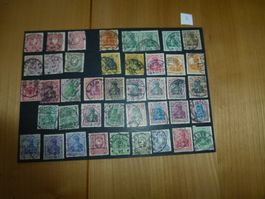 Deutschland, Diverse alte Briefmarken