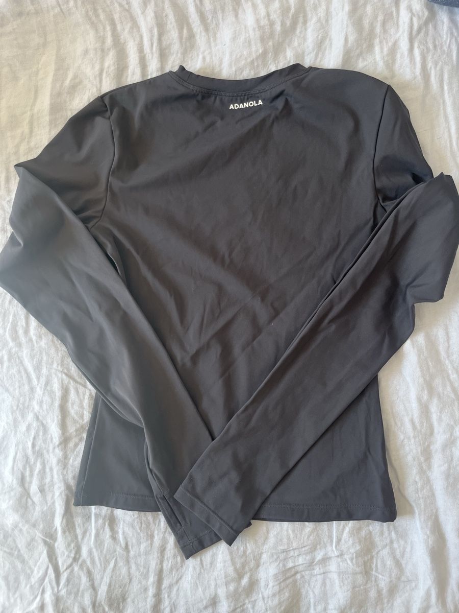 T-shirt: Adanola Langarmshirt Damen Grösse S Grau  – Nuovo (secondo la descrizione) da Spiez venduto da sophiiiiemariie4 3