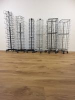 Drehständer mit Rollen für Postkarten Auslage Fotoeigenart