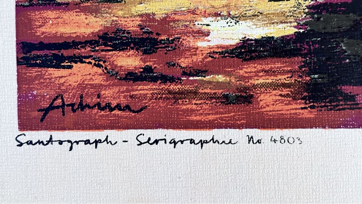 Grafica & Litografie: Bild von Achim Freyer – Usato da Courgevaux venduto da Migugegl 1