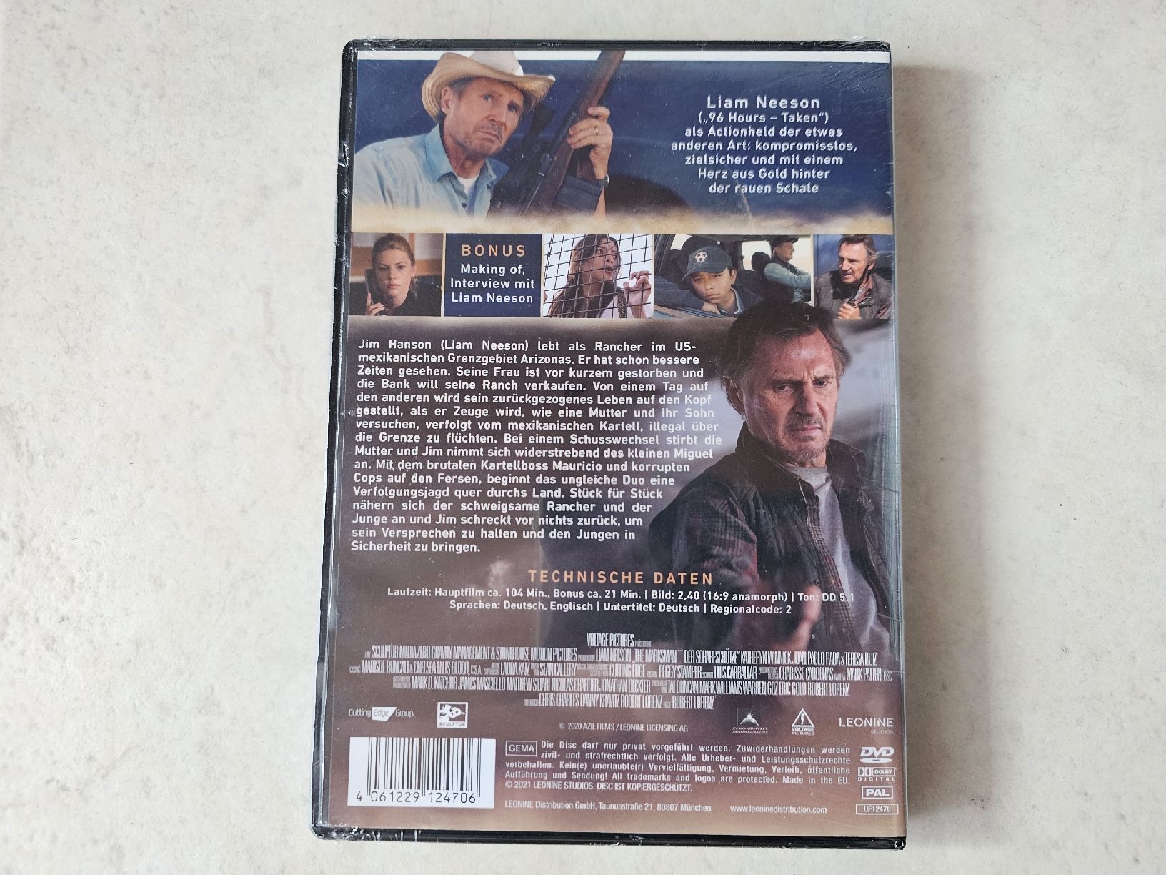 Tutti i DVDs: The Marksman  -  Der Scharfschütze  /  Fabrikneu – Nuovo e nell'imballaggio originale da Schneisingen venduto da backstore24 1
