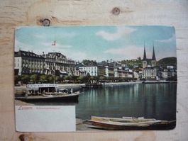 Luzern. Schweizerhofquai, 1511, ca. 1915