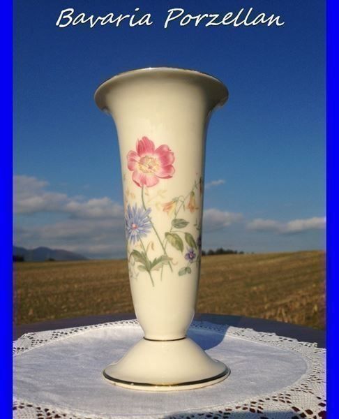 BAVARIA BLUMENVASE PORZELLANVASE | Kaufen Auf Ricardo