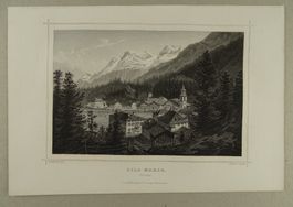 SILS MARIA, STAHLSTICH NACH ROHBOCK 1870