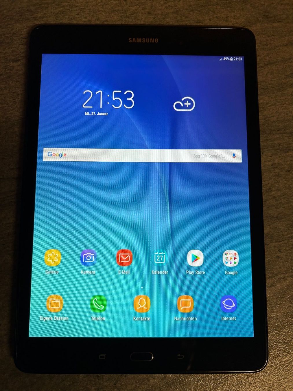 Samsung Tablet PC: Samsung Galaxy Tab A SM-T555 Tablet – Gebraucht aus Niederried b. Interlaken von Zg777