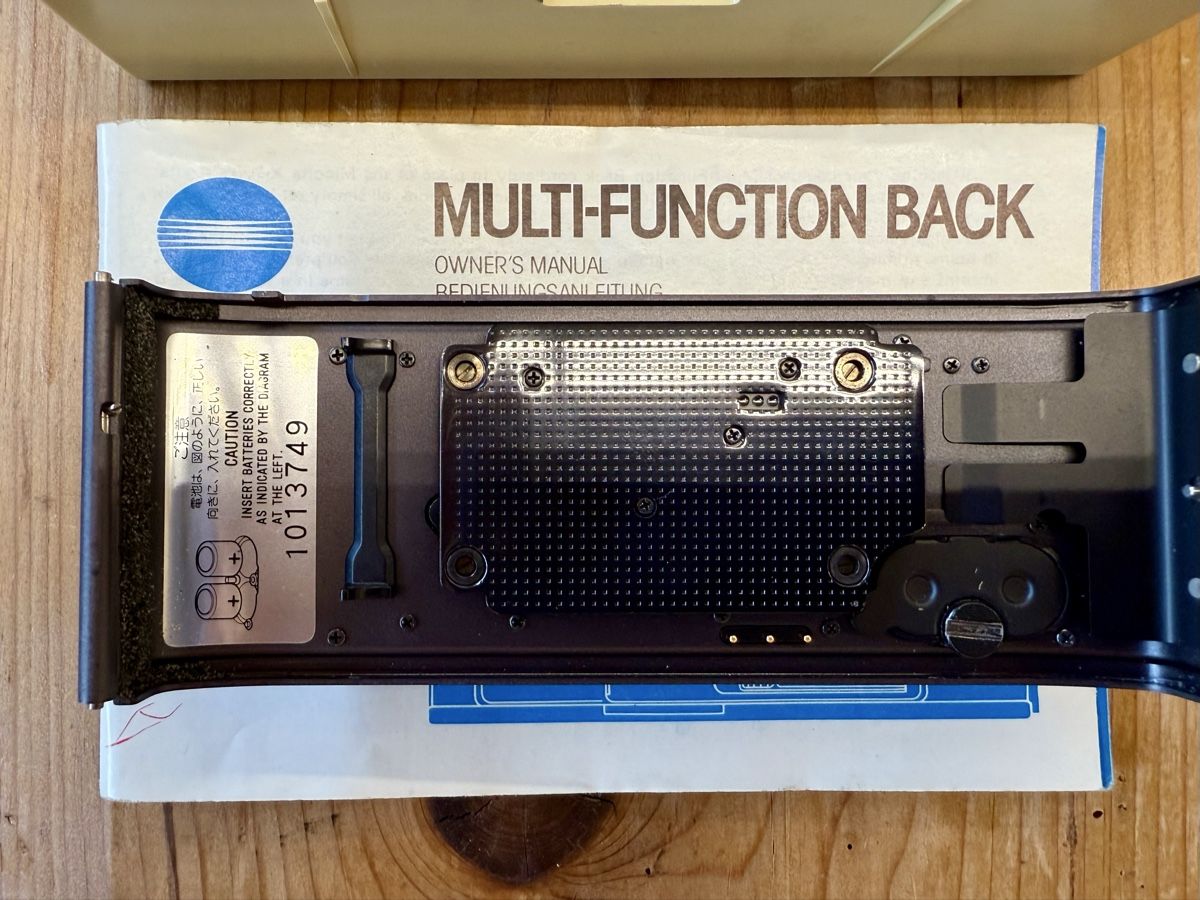Minolta Appareil photo: Minolta Multi-Function Back – D'occasion à Olten par Jogger24 2