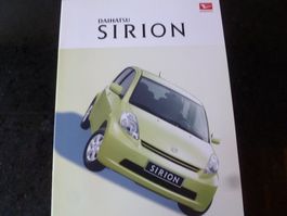 Daihatsu Sirion Typ M600 Prospekt 2007